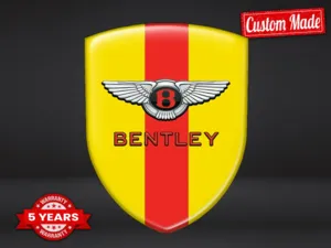 Bentley Wasserfest Sticker Label Modern Max Pro Langlebig